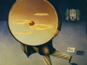 Il ladro di tramonti (olio su tela cm.80x70)